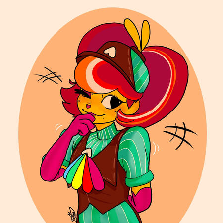 "Sweet tooth"- Moots oc (fanart)