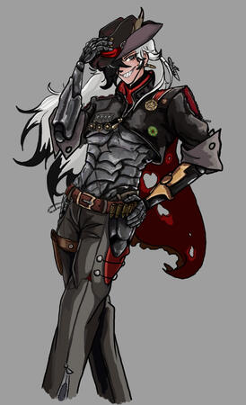 &quot;Boothill&quot;- Honkai Star Rail fanart