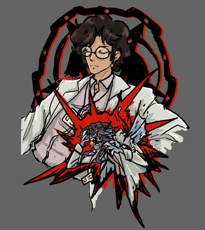 "Cost for Knowledge"- Personal oc illustration "Raymond Lawrence"
