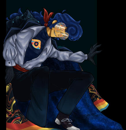 &quot;Time Frame&quot;- fanart of moots wally au (starry)