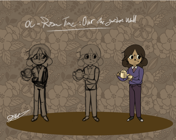 Rosa Time- Oc: style of "Over The Gargen Wall"