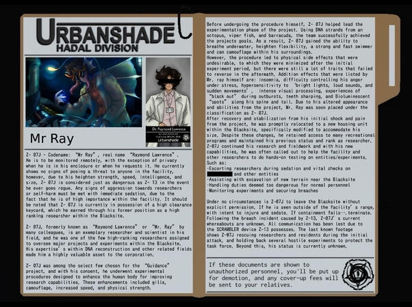 Oc- &quot;Raymond Lawrence&quot;- Info