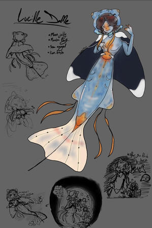 Oc- &quot;Lucille Deme&quot;- Character Sheet