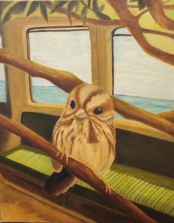 &quot;Natures ride&quot;- Oil